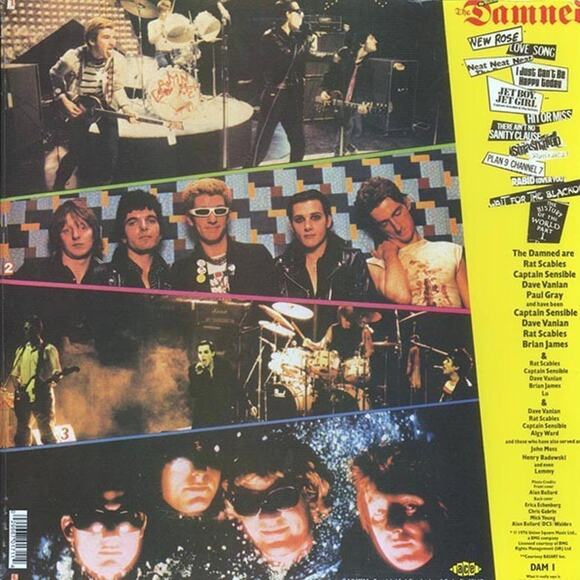 The Damned Another Great Record From The Damned Best Of 180g Vinyl Record LP - Picture 4 of 6